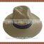 Popular brown classic terylene fedora gentleman hats