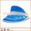 High quality promotion gift blank visor caps