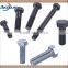 Various size forged steel power bolt and nut