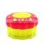 New arrival oval and yellow brush detangle hair brush designed for children