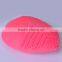 Useful silicone facial cleaning brush for girl