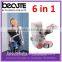 Euro standard motorcycle truck 3-wheel tricycle ,triciclo kids baby twin pram tricycle