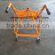 Hand Trolley with 8" Solid wheel for Double Gas Cylinder