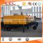 HBT60-11RS diesel small trailer concrete screed pump