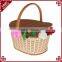 S&D Rattan Type and Picnic Basket Type gift baskets and boxes handle fruit basket
