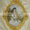 Antique Gilt Frame Oil Painting, Aristocratic Oil Painting Art and Craft