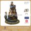 7 Inch Resin Religious Home Functionality Decoration Holy Family Statue Rotatable Music Box