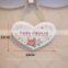 2016 creative decoative wood door hanger/doorplate for birth gift/home accessories with factory price