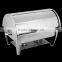 Stainless steel restaurant food warmer/chafing dish