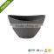 large morden plain round coloful indoor large tree competitive plastic planter recycled durable supplier