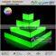 modern wedding stand LED decorative cake stand
