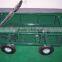 Heavy Duty Garden Tool Wagon with Four Wheels