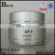 empty 5g 10g 15g 20g 30g 50g aluminium face creams jars custom high quality white glass jars