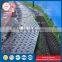 Plastic flexible non erosion temporary road good trackway mats