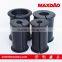 Black EPDM barrel cushion for 5-7mm cables