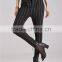 The new fashion design ladies leggings ladies striped pants tight little feet tall waist trousers