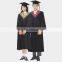 2017 New Graduation gown uniform robes hats with Tassel