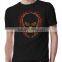 wholesale cheaper custom skulll rhinestone heat transfer for clothes