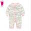 Wholesale new fashion baby clothes newborn 100% cotton baby romper long sleeve infants pyjamas