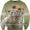 high quality Sublimation All over print crewneck sweatshirt,OEM, vivid 3D printing
