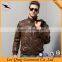 Winter warm coat men fashion leather motorcycle jacket men's genuine leather jackets
