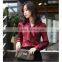 F20046B korea style long sleeve bowknot women blouse slim tops design