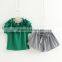 S80057B 2017 summer popular casual boutique kids girls clothing sets