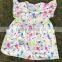 2016 new fashion baby girl slipper fabric outfit summer ruffle children clothing children clothing set