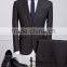 wholesale good shape newest style design fashion coat suit dark grey tuxedo men suit