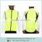 Dual Back Pockets Inner Flap Droptail Hemline Sports Vest