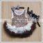 Wholesale 2015 Baby Girl Infant 3pcs Clothing Sets Tutu Romper Dress/Jumpersuit+Headband+Shoes