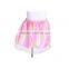 Fast Delivery Summer Colorful Children Plain fabric TUTU dress for baby girls