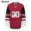 wholesale sublimation training hockey jerseys custom
