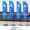 factory supply printed promotion feather flag banner