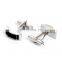 High Quality Black Stone Cuff Link Men Shirt Cufflinks