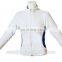 Ladies long sleeve terry fleece jacket