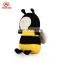 Custom Top Quality Cute Plush Bee Design Plush Baby Stuffed Animal Baby Plush Bumble Bee Toys