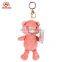 ICTI factory plush animal soft toy keychain