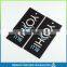 customized fashion black paper hang tag made in china