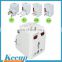 Promotional cheap universal travel adapter with USB port