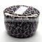 Factory hot sales round metal travel empty decorative candle tins