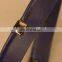 Customized Metal pu leather lace trimming