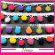 wholesale hotselling indian pom-pom trims Colorful lace trim