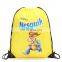 Custom polyester anime drawstring sport backpack bag for basketball
