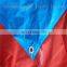 High quality Blue Orange 4x5 meter Waterproof plastic PE tarpaulins