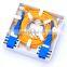 Wall Mounted Indoor 2 Core Port FTTH SC Fiber Optic Socket Terminal Box 86x86mm