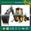 China Famous Brands Backhoe Loader with Backhoe with Tracks