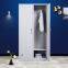 Office glass filing metal wardrobe and iron meatrial filing locker with lock steel five-door locker