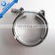 Genuine Engine Parts v band clamp 3972681, QSL8.9 engine stainless steel V Band Clamp