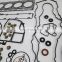 Foton ISF3.8 engine repair gasket  kit overhaul repair kit